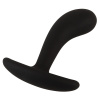 Magic Shiver black zahnutý anální kolík na masáž prostaty.