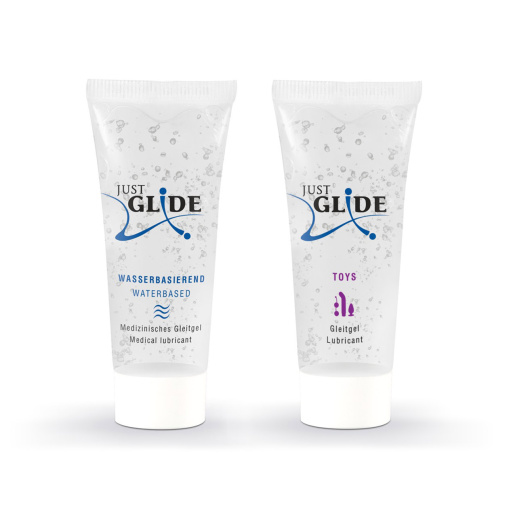 Just Glide Waterbased + Toy lubrikant 40 ml.