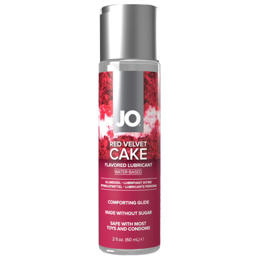 Ochucený lubrikant JO H2O Red Velvet Cake 60 ml.